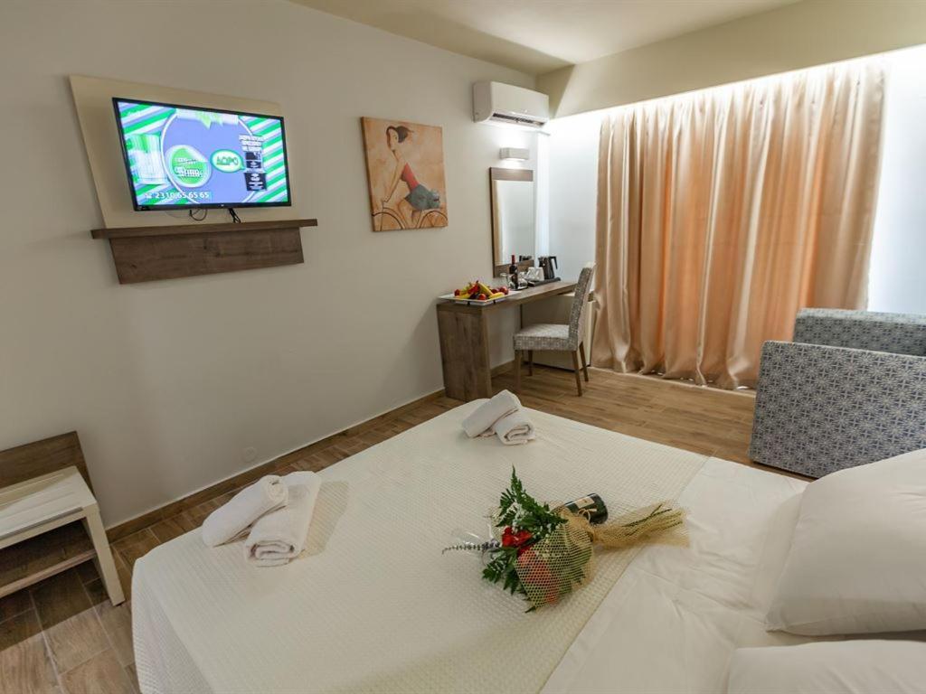 Hotel Harmony Rethymno Beach Stavromenos Esterno foto