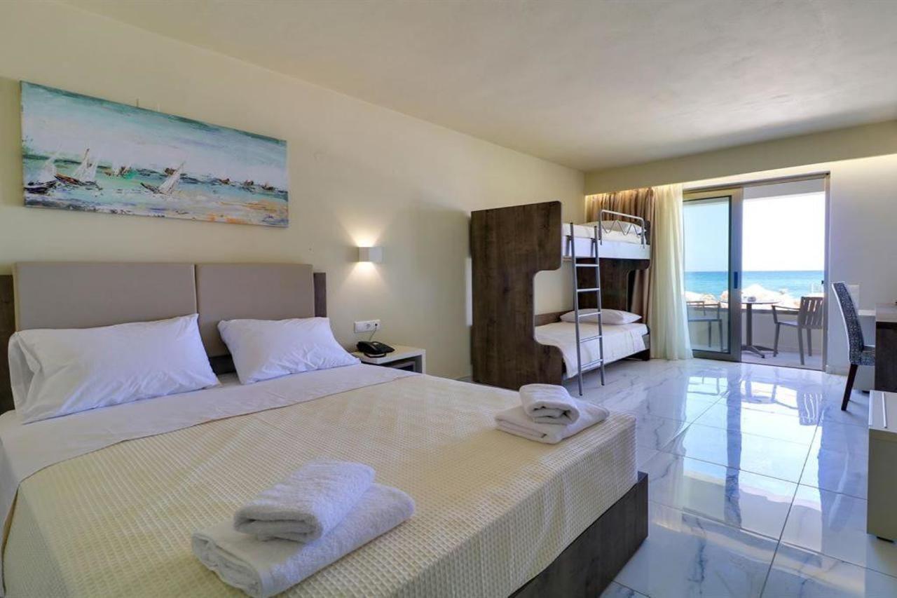 Hotel Harmony Rethymno Beach Stavromenos Esterno foto